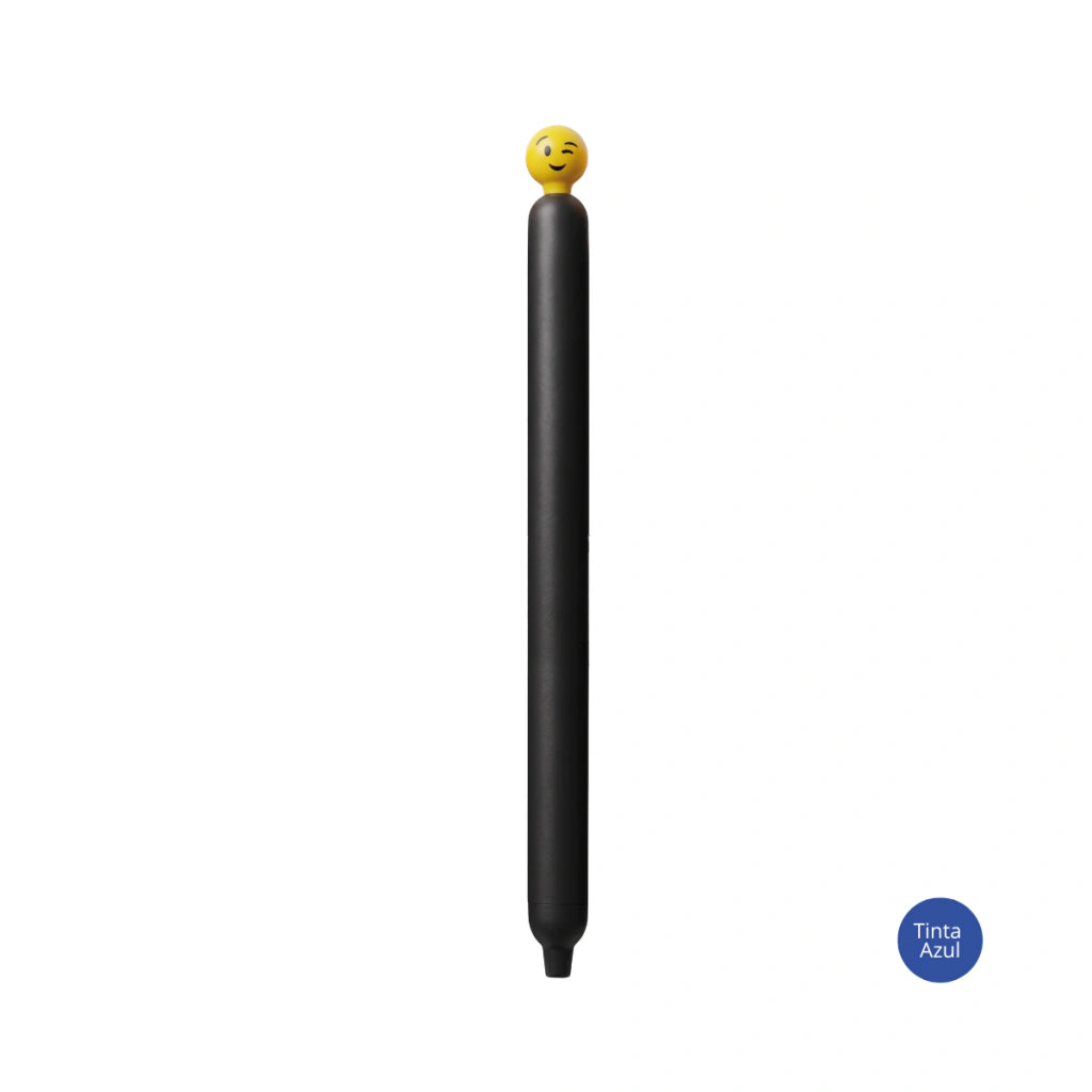 Caneta Esferográfica em Gel - Compactor - PopUp Emojis - 0,5mm