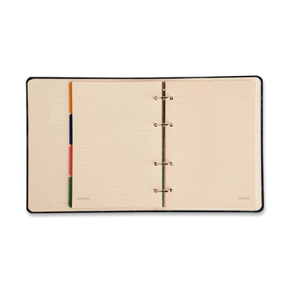 Caderno Criativo Argolado Office Duo - Cícero - Relicário Botânica - Pautado & Pontado A5