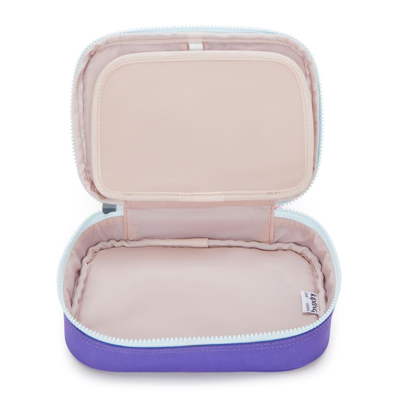 Estojo Kipling 100 Pens Lilás Iris Purp Fun C