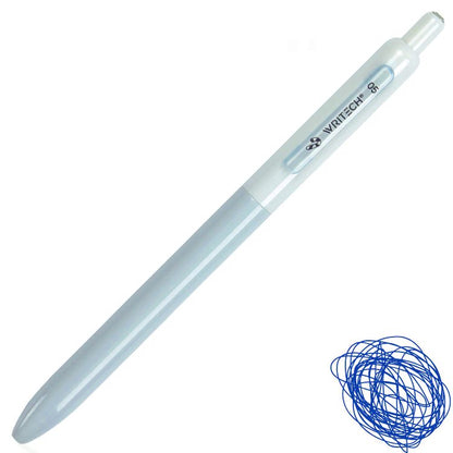 Caneta Gel Retrátil Cute Writech 0.5mm Tinta Azul W-0161
