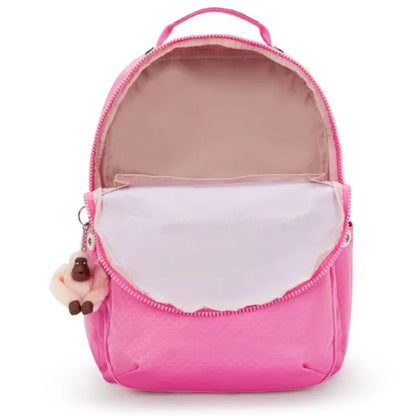 Mochila - Kipling - Seoul Lap - Pink Mermaid Em