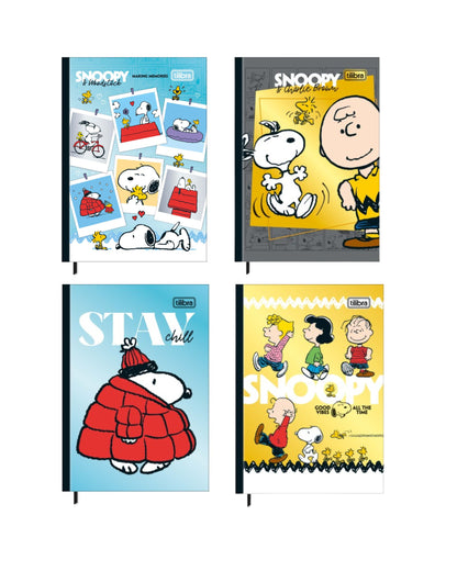 Caderneta Costurada - Tilibra - Petit Snoopy - Nova Coleção - 105mm x 148mm - frente