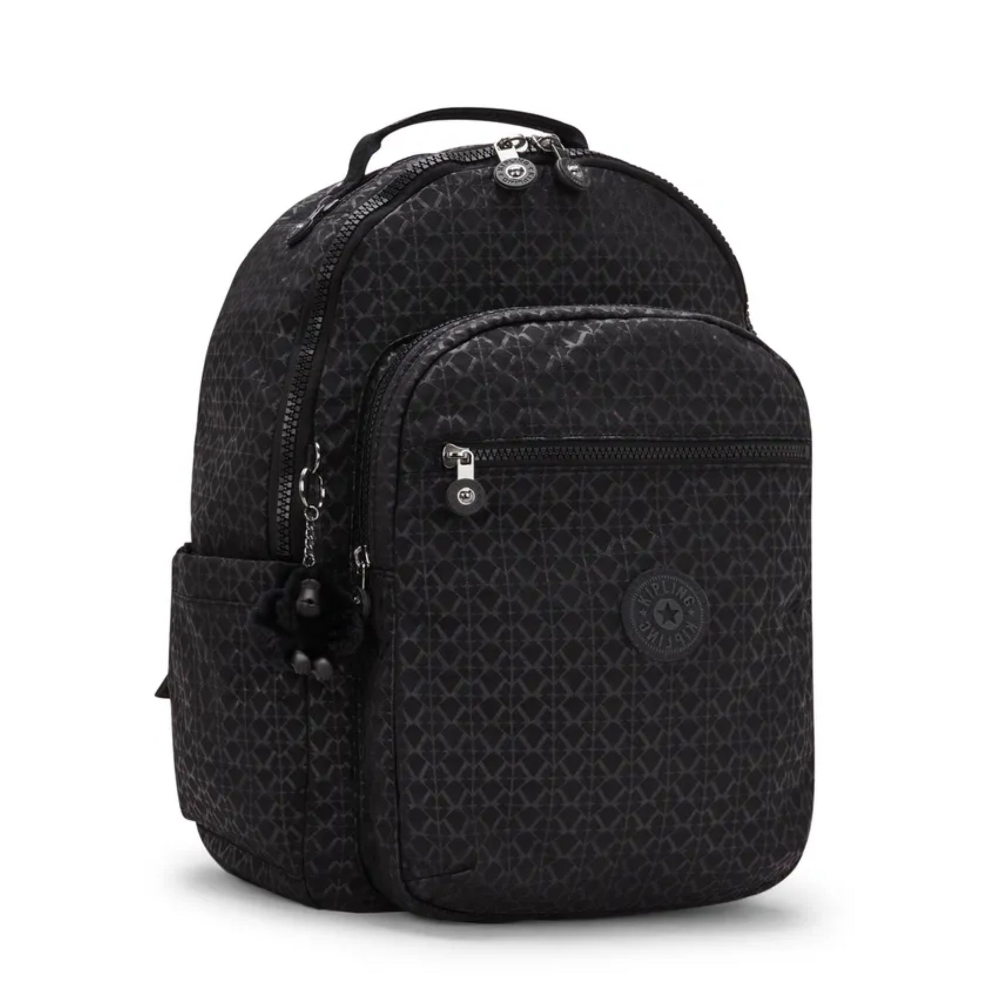 Mochila - Kipling - Seoul - Signature Emb - verso