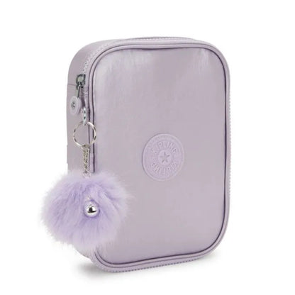 Estojo 100 Pens - Kipling - Lilac M Met - lateral
