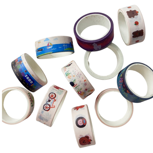 Washi Tape - Jeju Friends - Estampas Sortidas