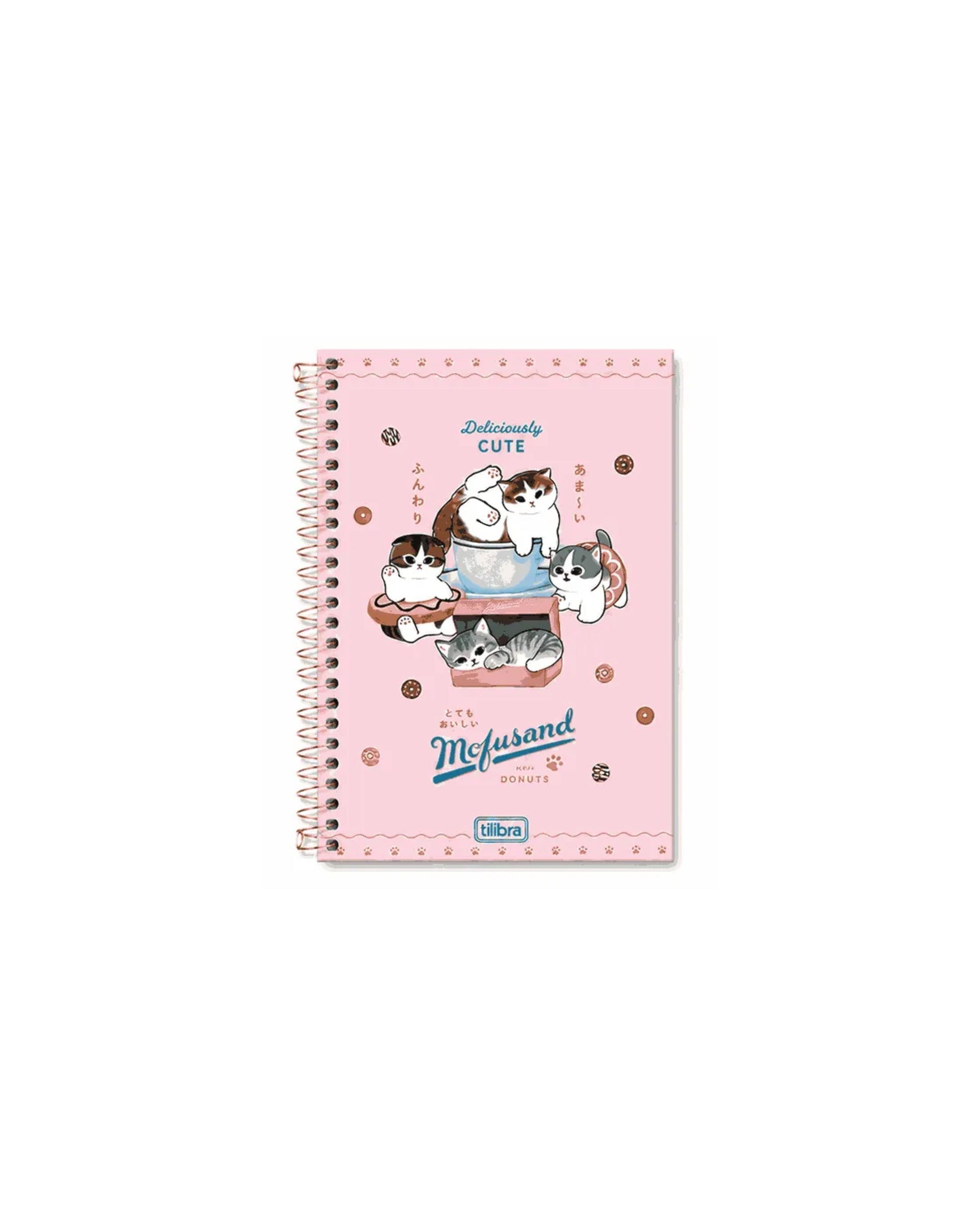 Caderno A6 - Tilibra - Mofusand - 110mm x 154mm - 80Fls - verso