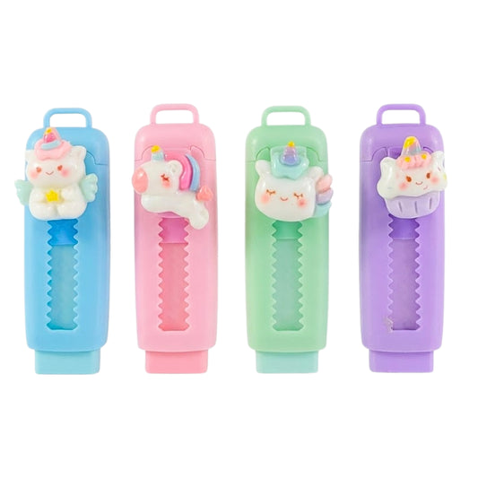 Borracha - Unicórnio - Retrátil