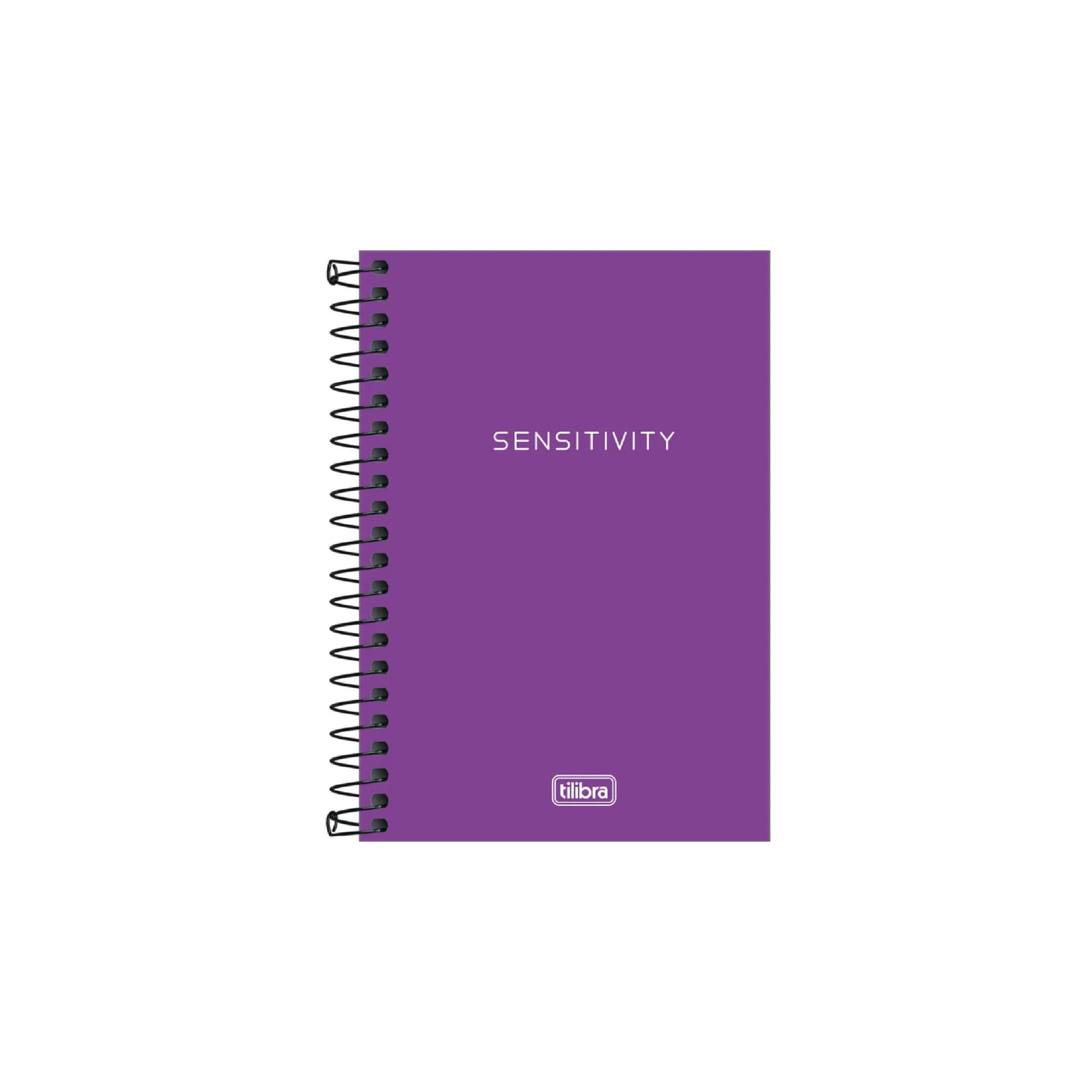 Caderno A6 - Tilibra - Neon - Sem Pauta - 110mm x 154mm - 80Fls - lateral