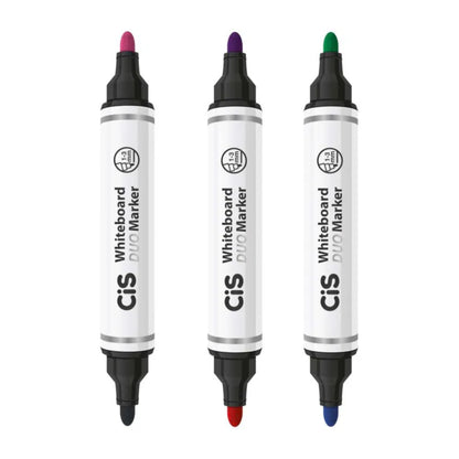 Marcador p/ Quadro - CIS - Whiteboard - Duo Marker - 1-3mm