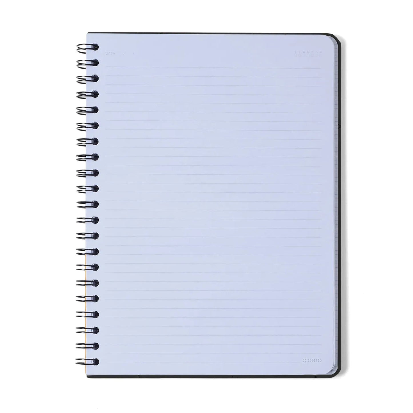 Caderno Universitário Espiral - Cícero -  Bossa Nova - Pautado -  Boemia Azul - 1 Matéria - 80fls.