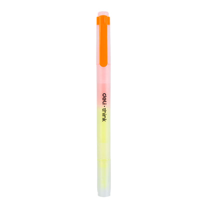 Marca Texto - Deli - Think - Cores Neon - Duplo