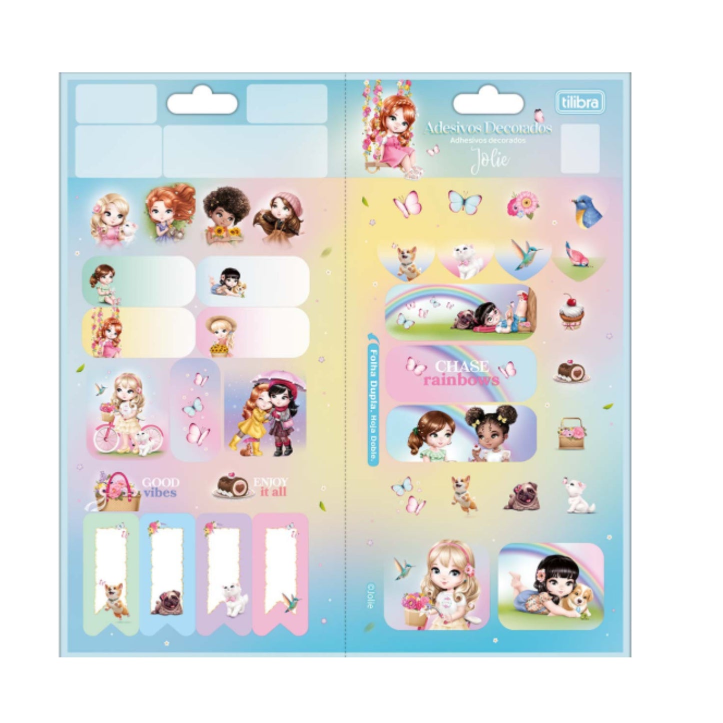 Adesivos Decorados - Tilibra - Jolie Baby - 100mm x 208mm