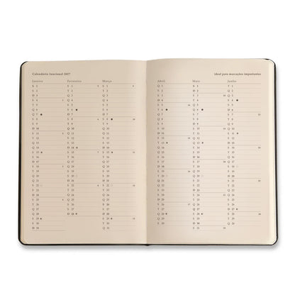 Agenda Planner 2027 - Cícero - Veredas Marrom - Diária 14x21