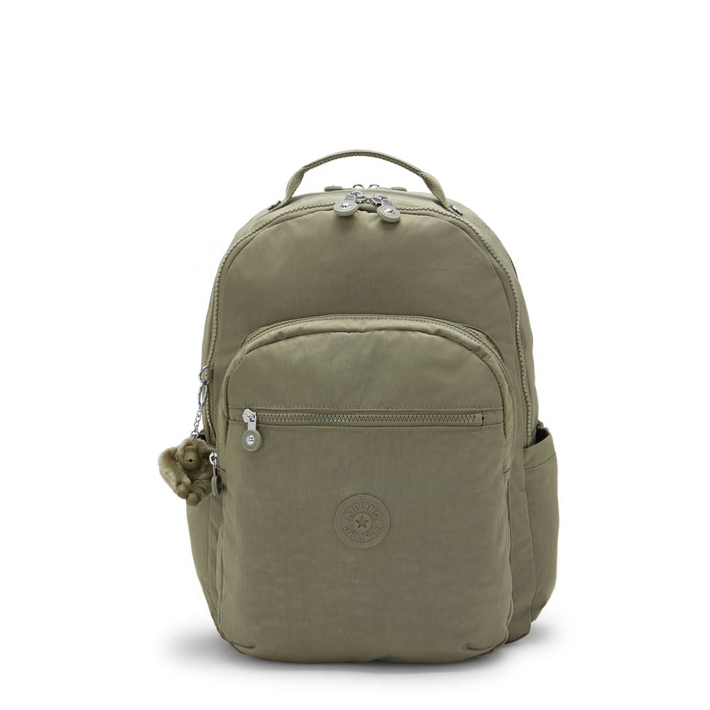 Mochila - Kipling - Seoul Lap - Almost Sage