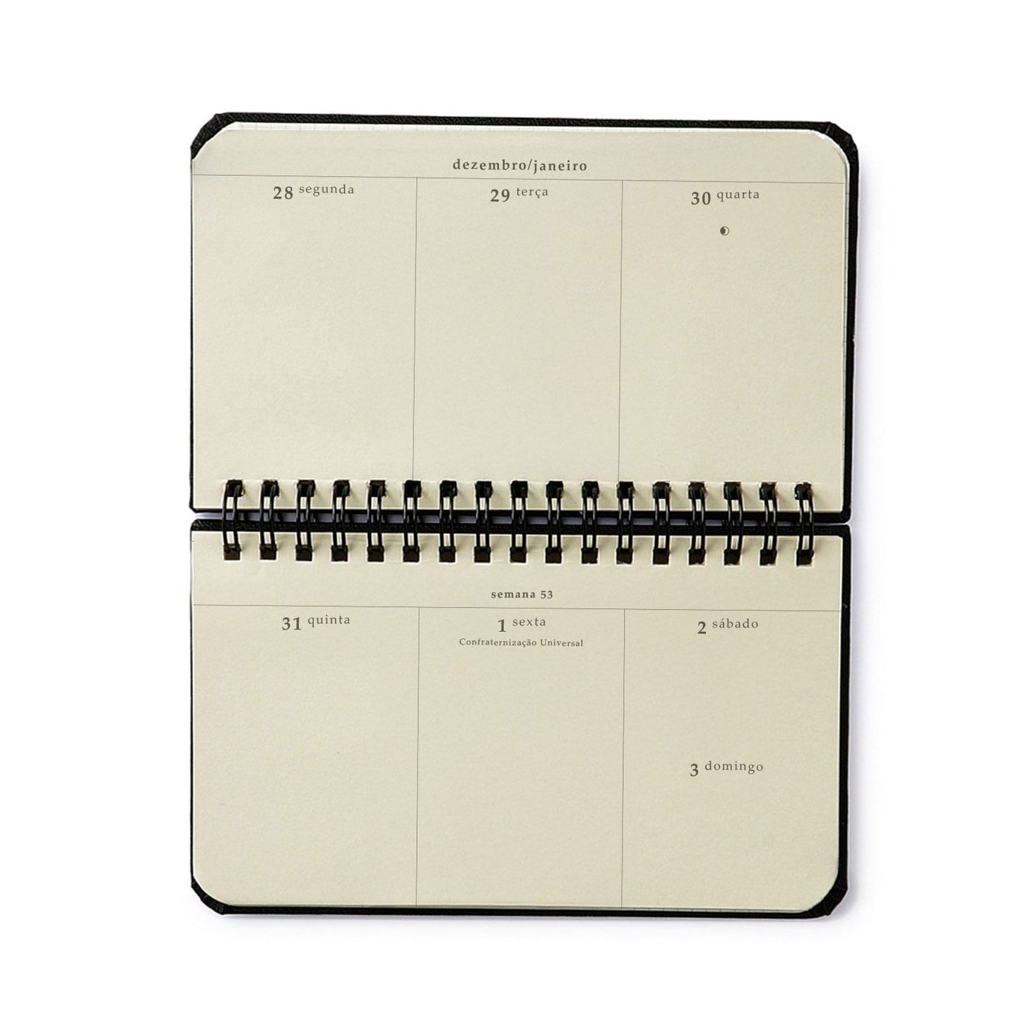Agenda Planner Wire-o 2027 - Cícero - Petit Amor - Semanal Office 15,5x9