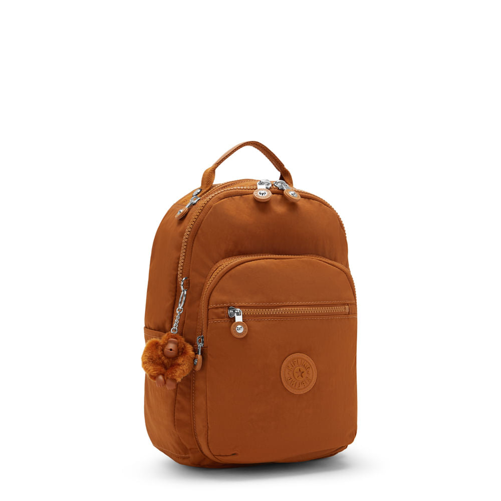 Mochila - Kipling - Seoul S - Stylish Mokka - verso