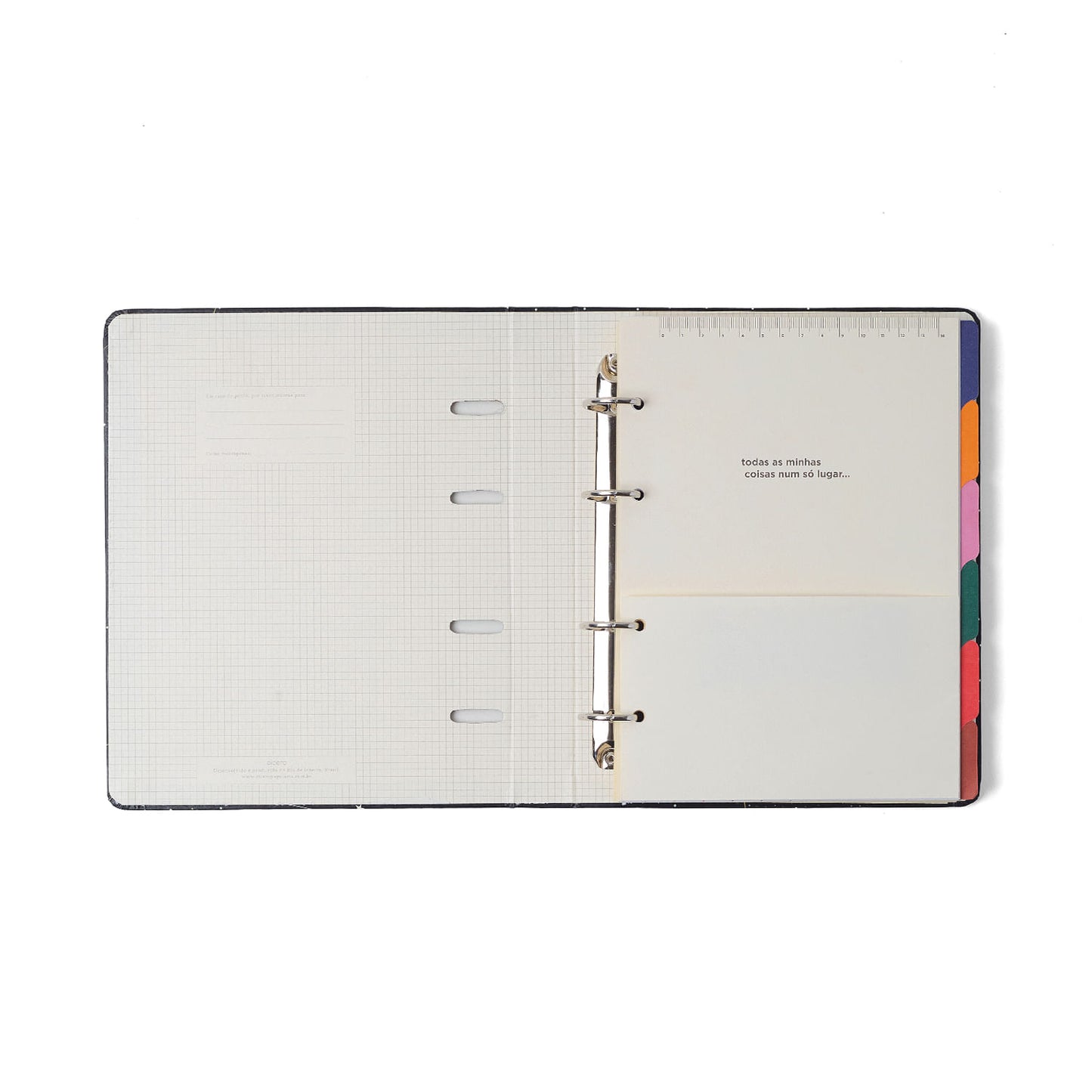 Caderno Criativo Argolado - Cícero - Veredas Gelo - Pautado 17x24