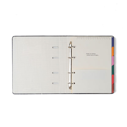 Caderno Criativo Argolado - Cícero - Veredas Gelo - Pautado 17x24