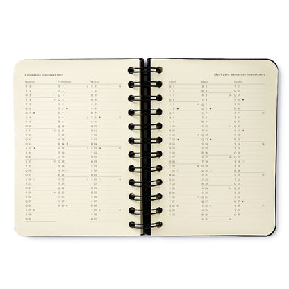 Agenda Planner Wire-o 2027 - Cícero - Petit Passeio - Diária 11,5x16