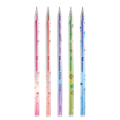 Caneta Gel Apagável Amuleto Holic Delicata - 0.7mm - Tris