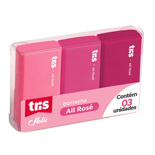 Borracha Holic All Rosé - Estojo C/ 3 un - Tris