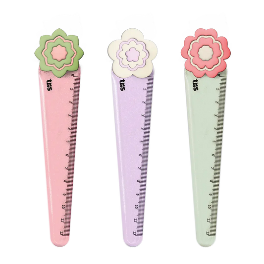 Régua Plástica Linea Holic Delicata - 12cm - Tris