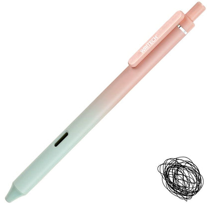 Caneta Gel Retrátil Writech Gradient 0.7mm Tinta Preta W-0171