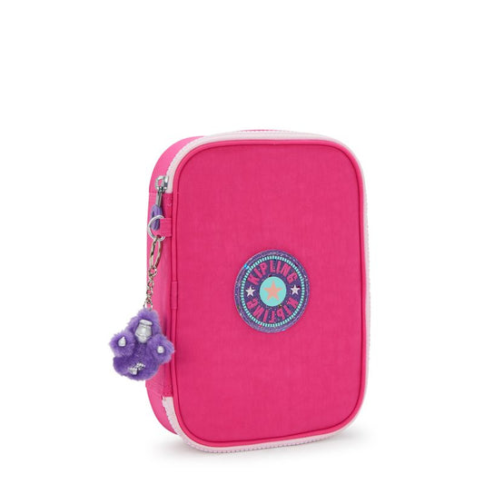 Estojo Kipling 100 Pens Rosa Intense Rose C