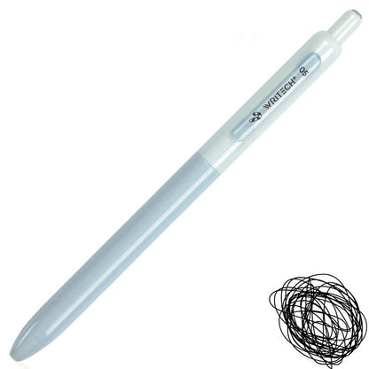 Caneta Gel Retrátil Cute Writech 0.5mm Tinta Preta W-0161