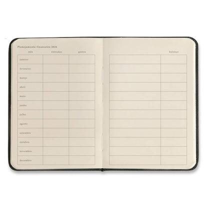 Planner 2026 - Cícero - Libélulas - Semanal 9x13 - Preto