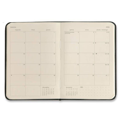 Planner 2026 - Cícero - Libélulas - Semanal 9x13 - Preto