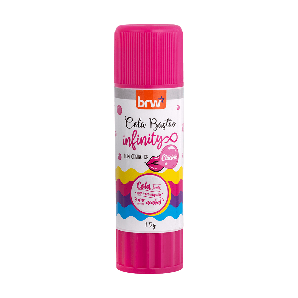 Cola Bastão - BRW - Infinity 115g - frente