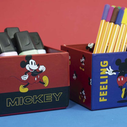 Organizador de Mesa - DAC - Mickey Médio Kit com 2 Peças - verso