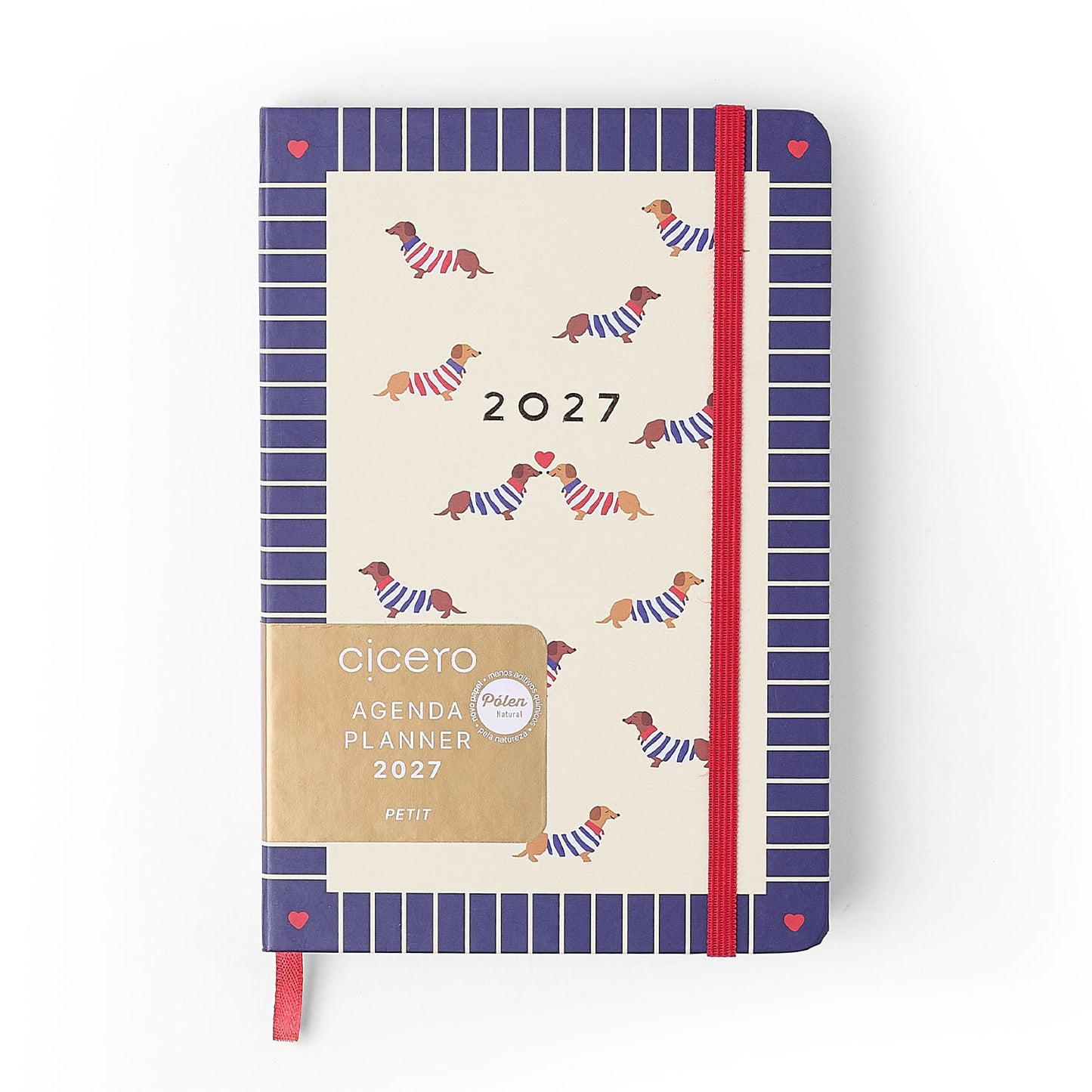 Agenda Planner 2027 - Cícero - Petit Moldura - Diária 14x21