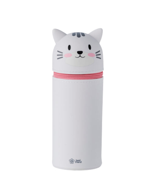 Estojo de Silicone - BRW - Best Friend - Gato - 200mm x 56mm