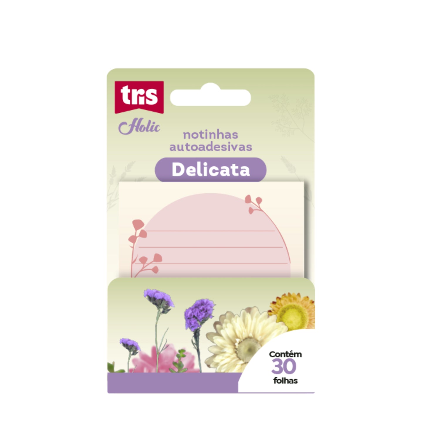 Bloco Adesivo - Tris - Delicata