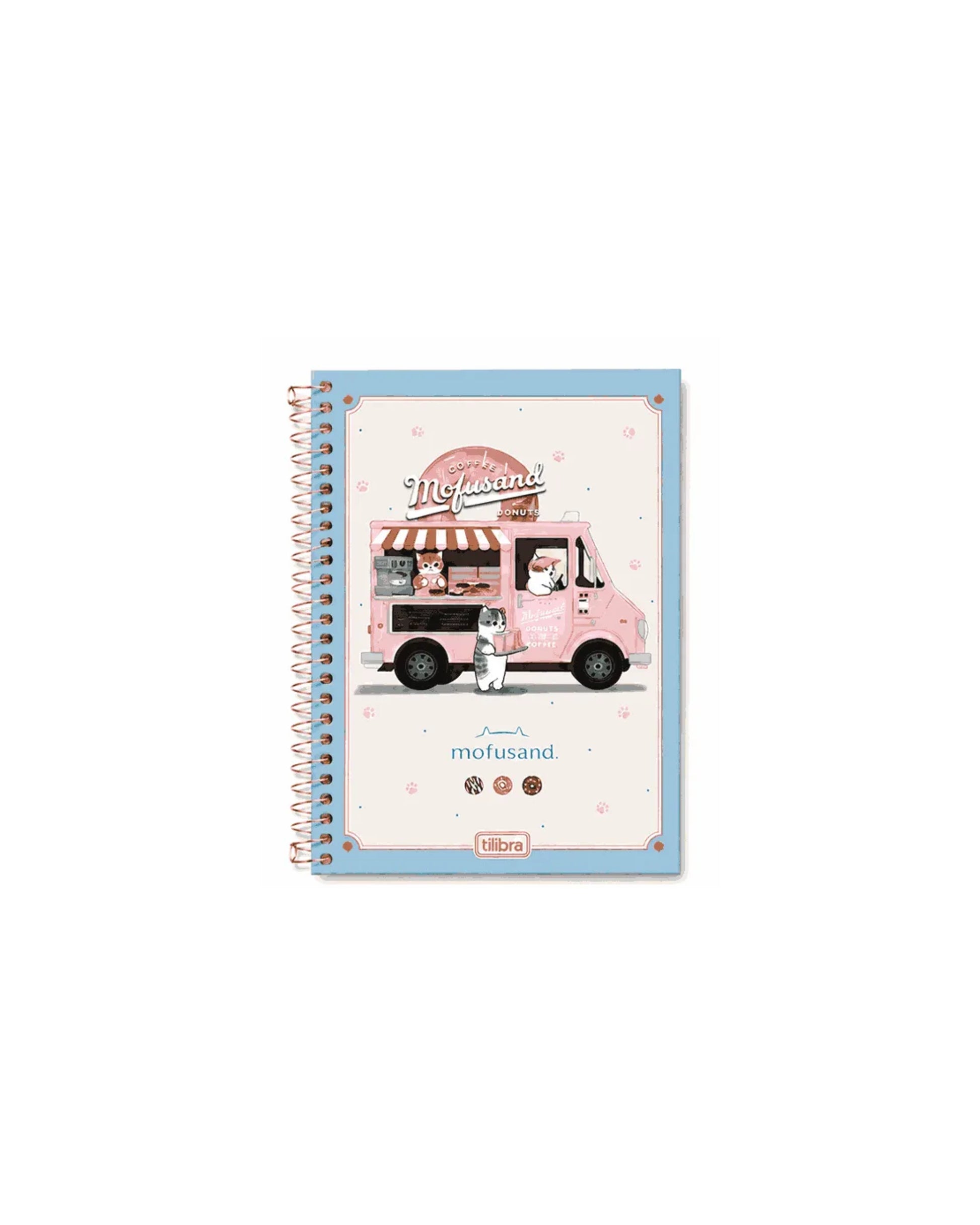 Caderno A6 - Tilibra - Mofusand - 110mm x 154mm - 80Fls - detalhe