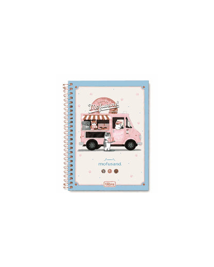 Caderno A6 - Tilibra - Mofusand - 110mm x 154mm - 80Fls - detalhe