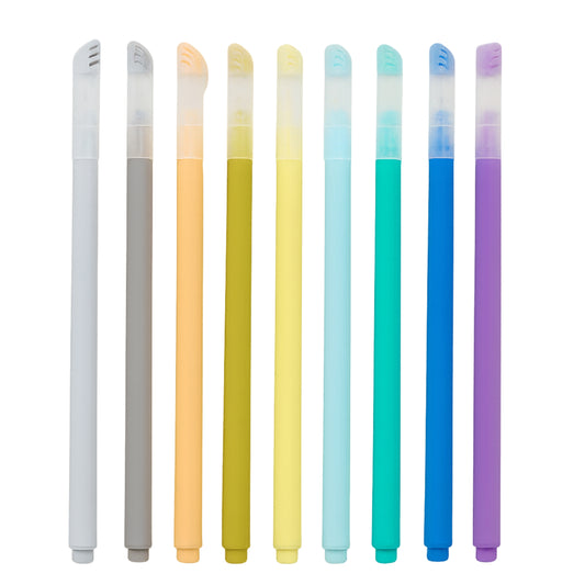 Caneta Fineliner - Color Pen - 0,4mm - Estojo c/ 10 Cores - Frios
