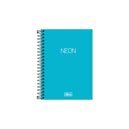 Caderno A6 - Tilibra - Neon - Sem Pauta - 110mm x 154mm - 80Fls - detalhe