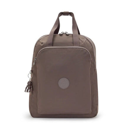 Mochila - Kipling - Kazuki L - Marrom - frente