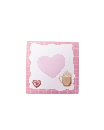 Bloco de Anotações - Love Flavoring - 80mmX80mm - 80Fls