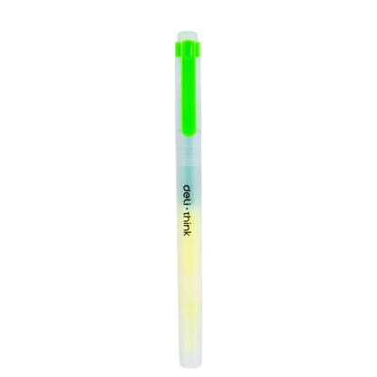 Marca Texto - Deli - Think - Cores Neon - Duplo