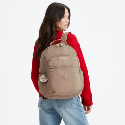 Mochila - Kipling - Seoul - Tan Beige