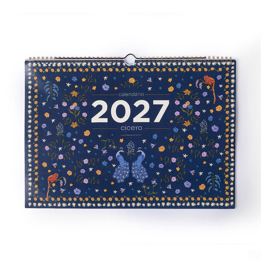 Calendário de Parede 2027 - Cícero - Relicário - A3