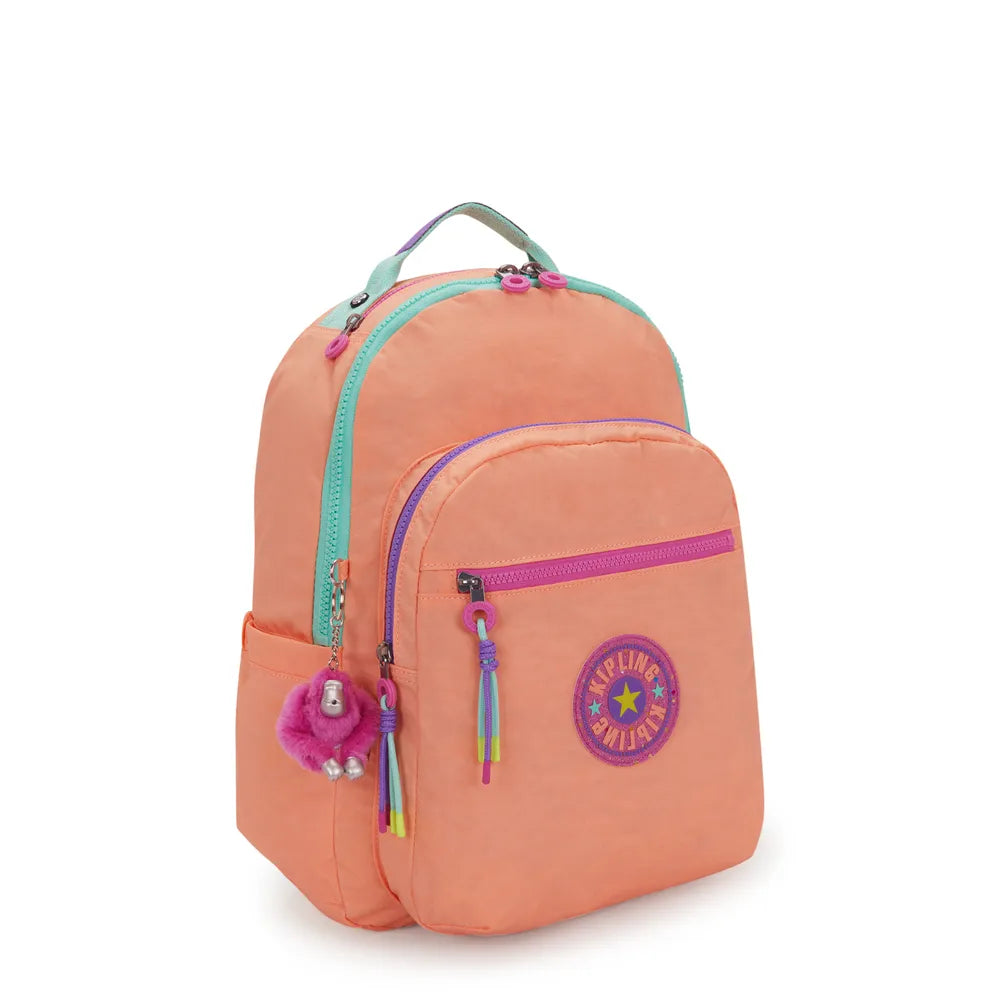 Mochila - Kipling - Seoul - Pinky Orange C