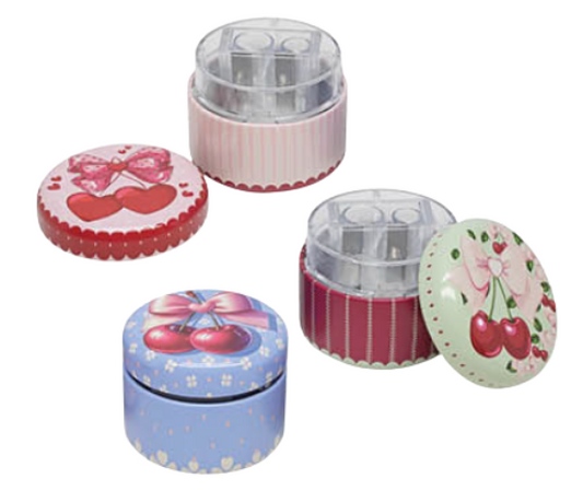 Apontador Duplo Metálico Molin My Cherry