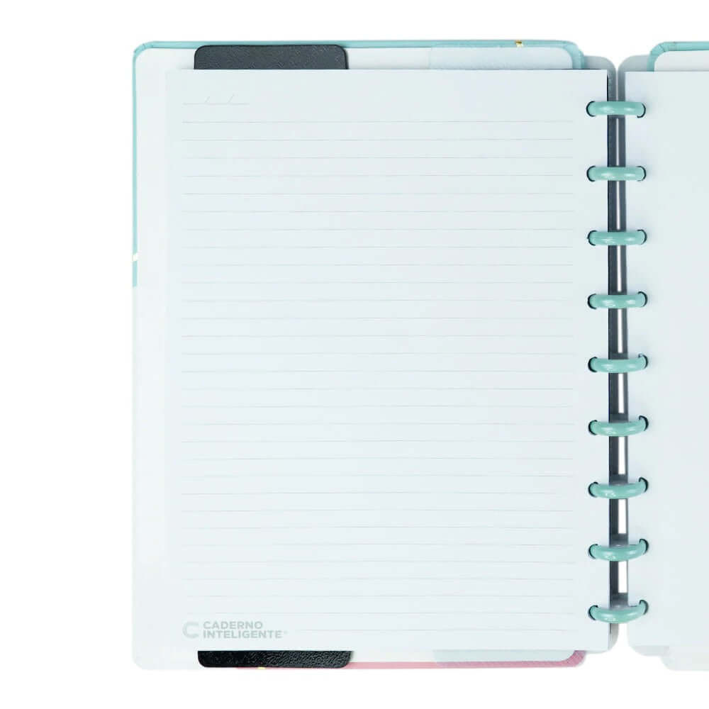 Caderno Grande - Caderno Inteligente - Acqua Glam