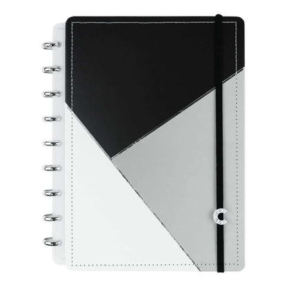 Caderno Médio - Caderno Inteligente - Grey Glam