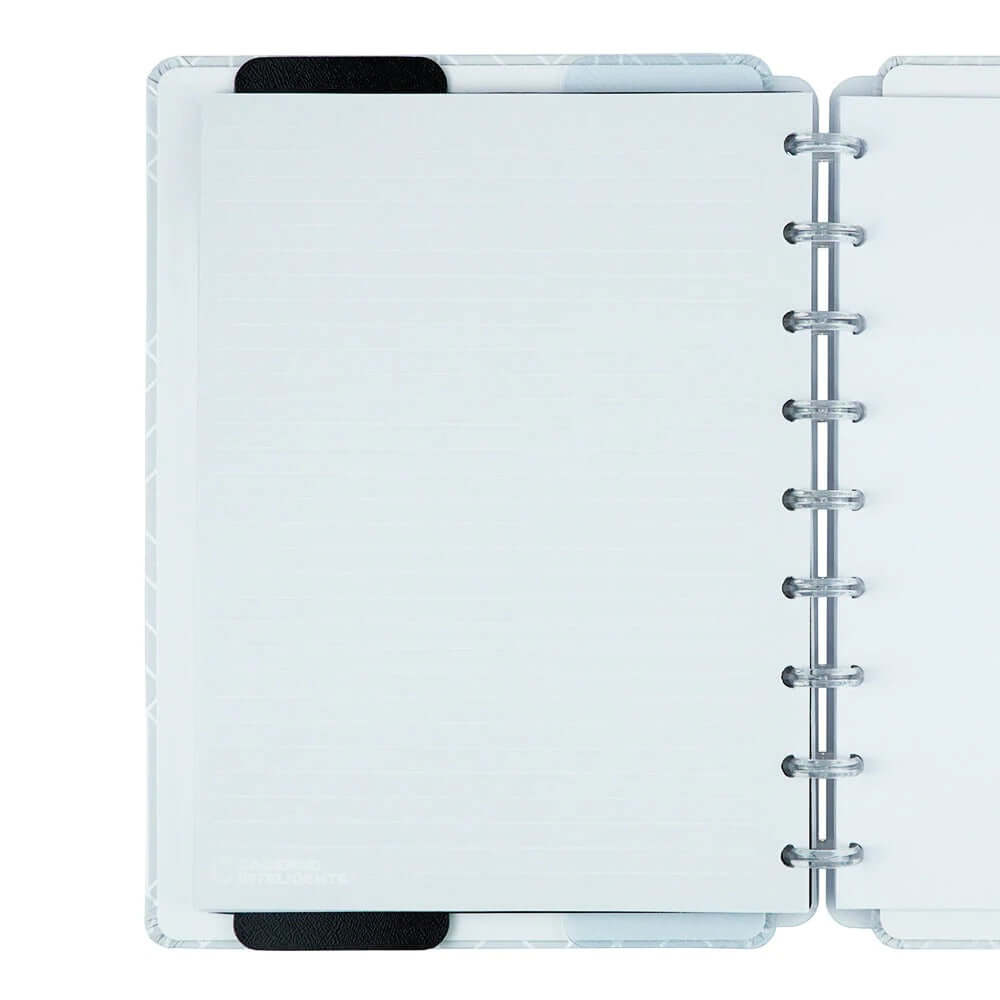 Caderno Grande - Caderno Inteligente - Ice Grey 80 Folhas 90g/m²